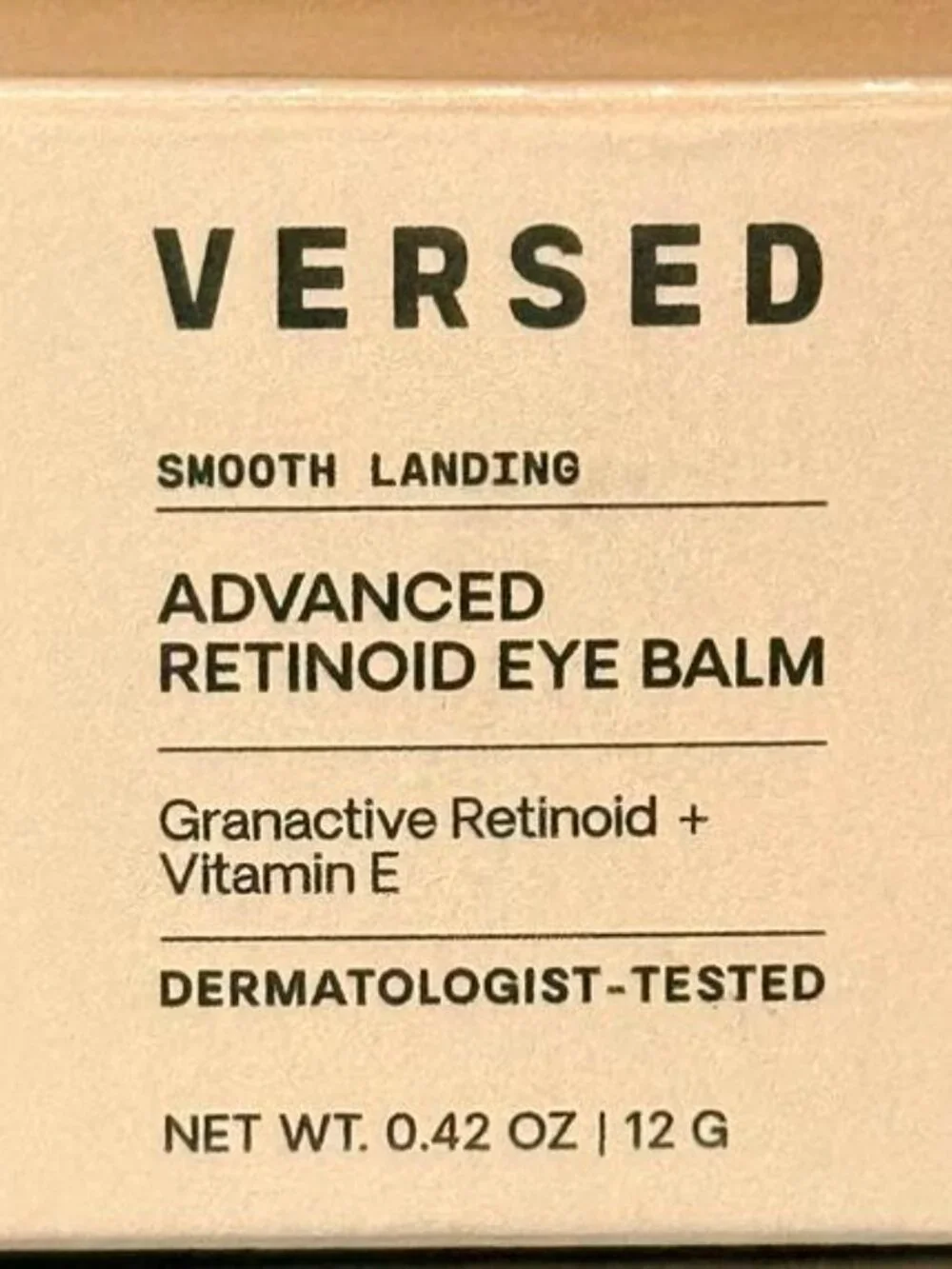 VERSED Smooth Landing Advanced Retinoid Eye Balm 0.42 oz